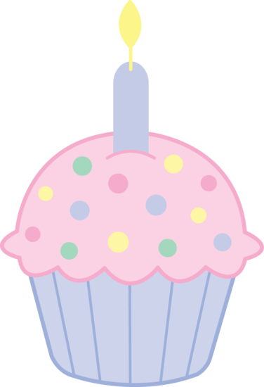 Télécharger photo birthday cupcake png