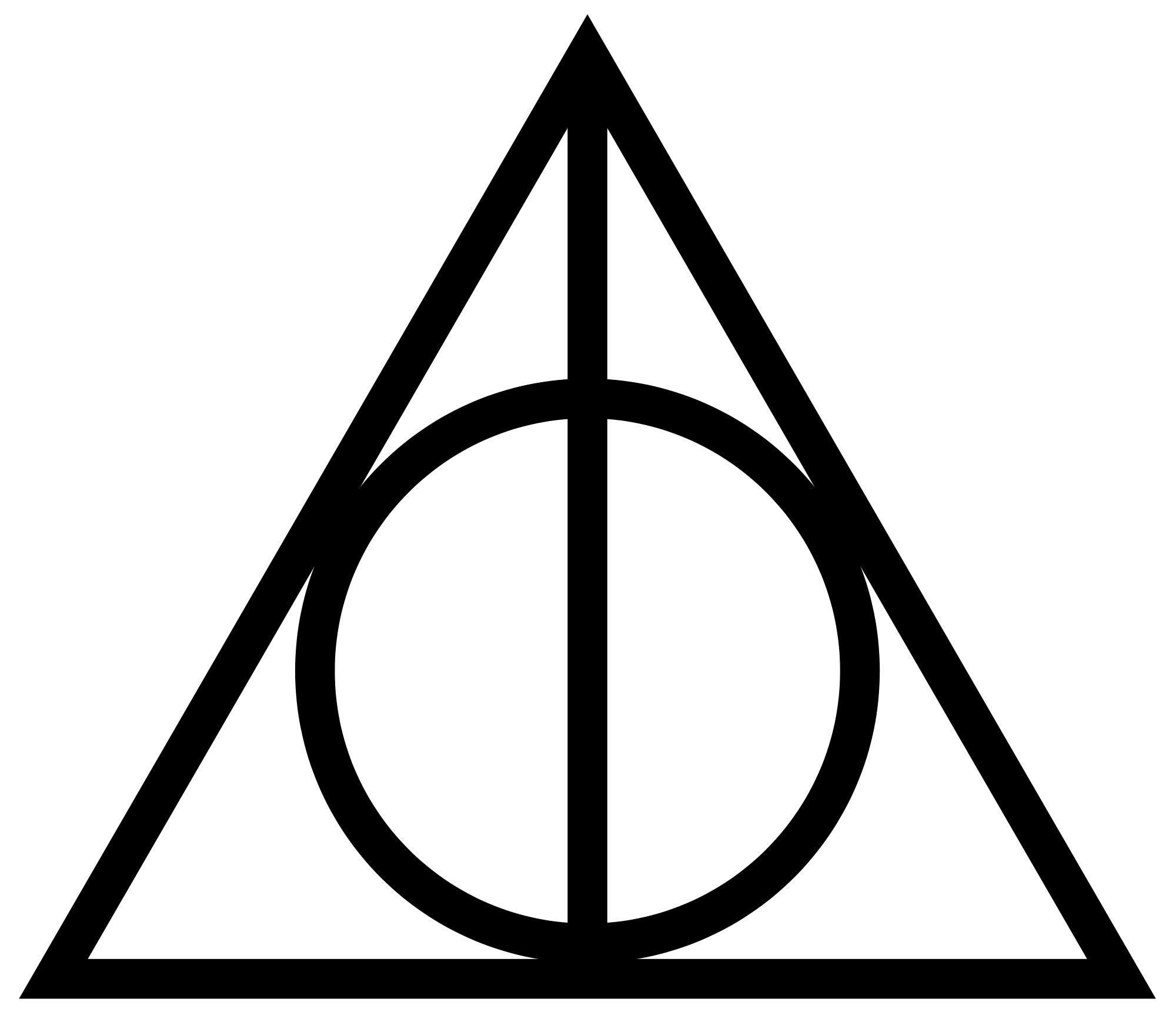 Télécharger photo deathly hallows symbol png