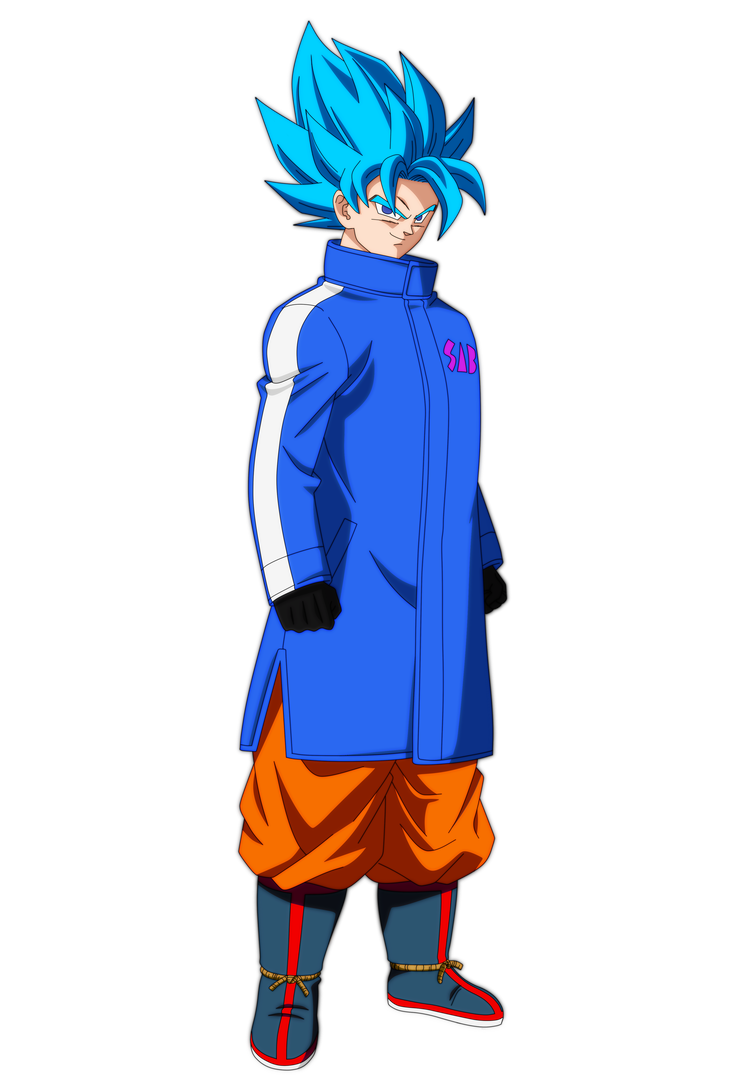 Télécharger photo goku ssj blue png