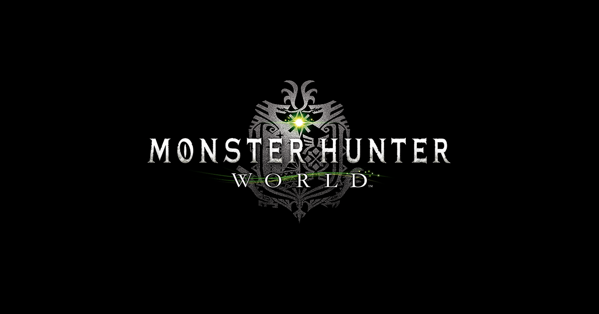 Télécharger photo monster hunter world logo png