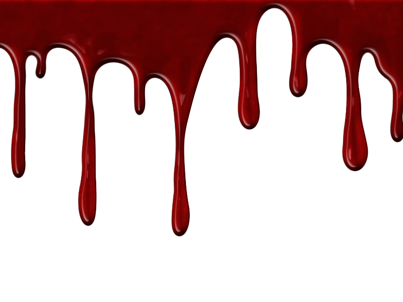 Télécharger photo realistic blood drip png