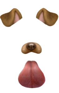 Télécharger photo snapchat dog filter png