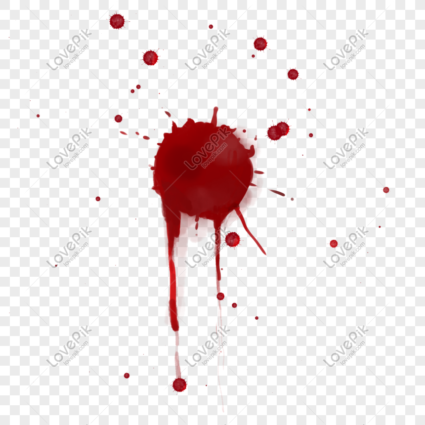 Télécharger photo tache de sang png