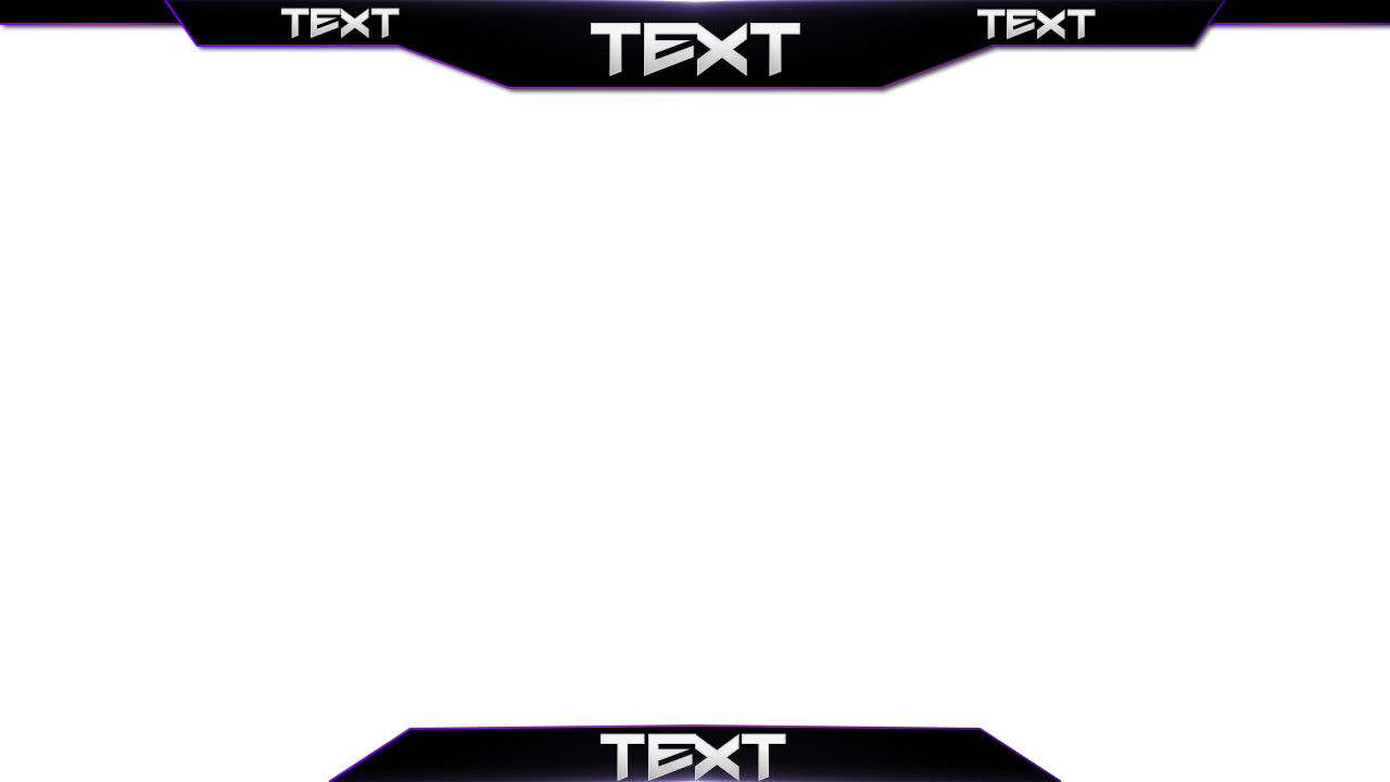 Télécharger photo twitch overlay template png