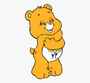 Télécharger photo yellow care bear png